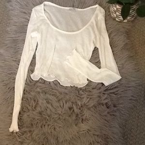 Fashion Nova lettuce leaf shirt